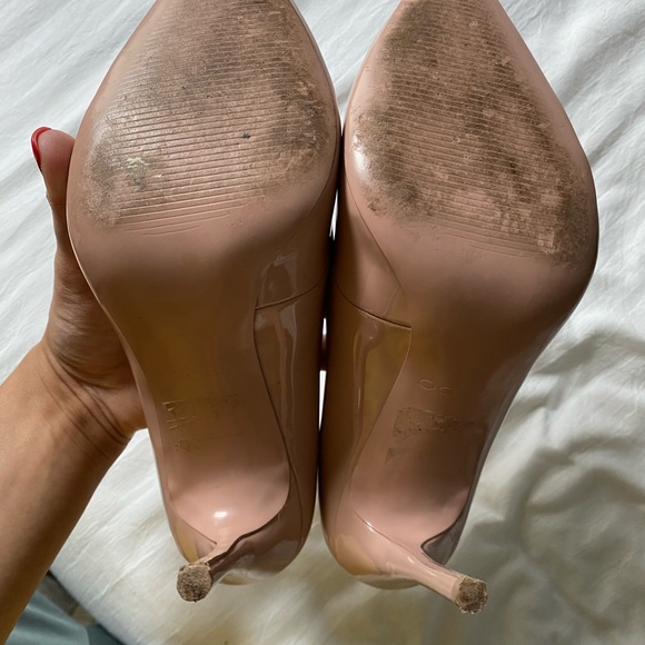 ALDO nude pointed toe Heels - Picture 4 of 13